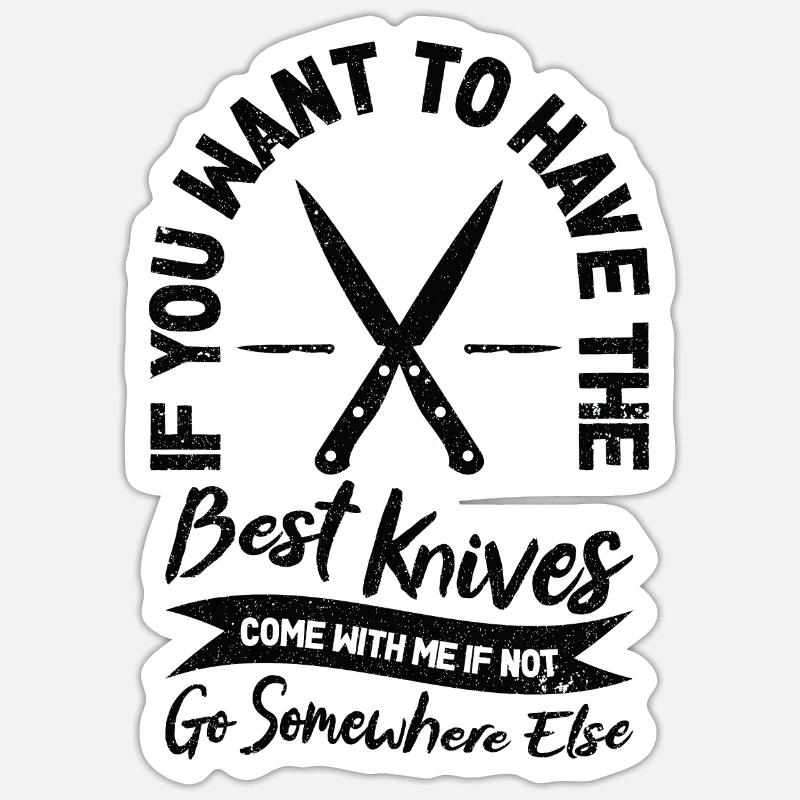 Knifemaking Knife Making Bladesmith Smithing Sticker size S (10 x 10 cm)