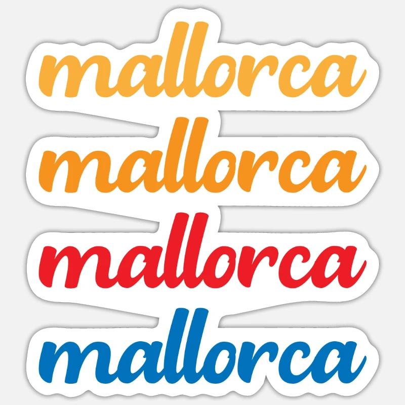Majorca Sticker size S (10 x 10 cm)