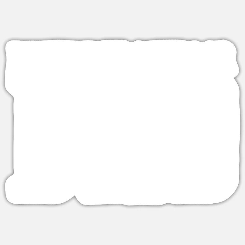 Deutsch Drahthaar Dad - Sticker Größe S (10 x 10 cm) - Mattweiß