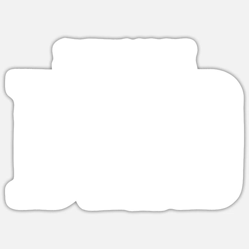 Schnoodle Papa - Sticker taille S (10 x 10 cm) - blanc mat