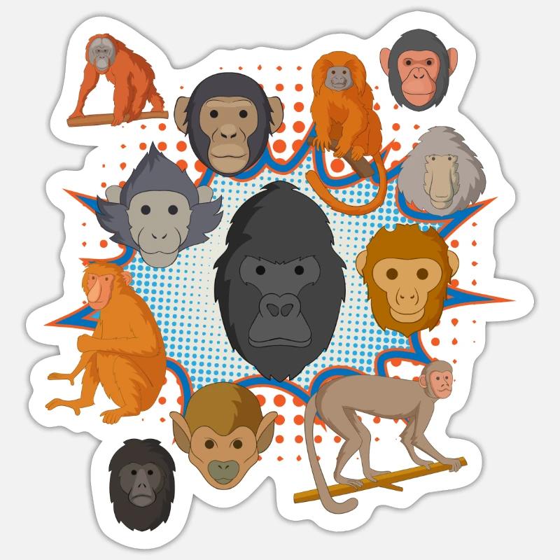 Sticker Größe S (10 x 10 cm) - 