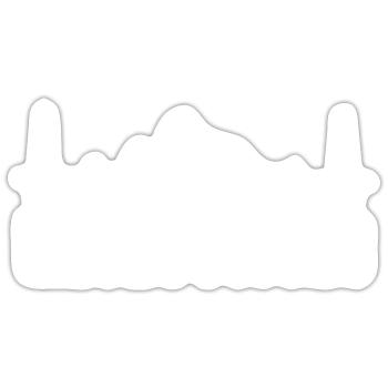 Inca Empire Machu Picchu Peru Ruined city Inca - Sticker size S (10 x 10 cm) - white matte - Front