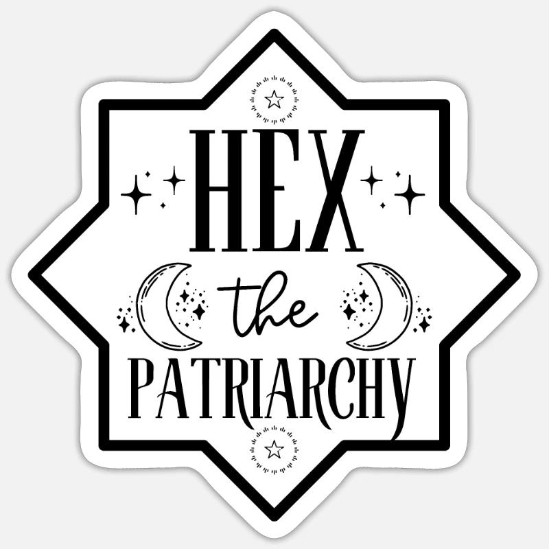 Hex The Patriarchy Sticker size S (10 x 10 cm)