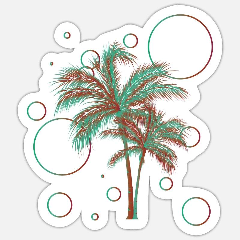 Tree - Sticker size S (10 x 10 cm) - white matte