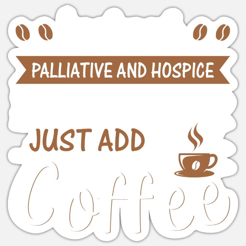 Instant Palliative And Hospice Worker Sticker Größe S (10 x 10 cm)