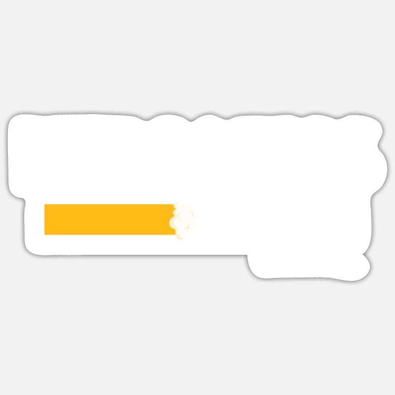 Bierschiss Loading Bier Sticker Größe S (10 x 10 cm)