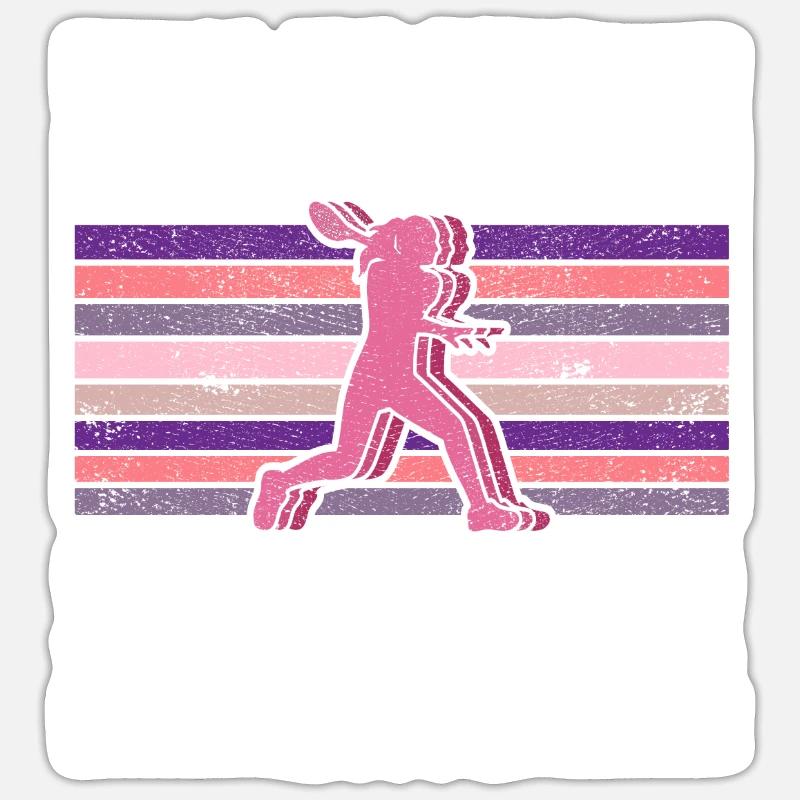 Ich bin ein Schmetter Ling Squashspieler Geschenk Sticker Größe S (10 x 10 cm)