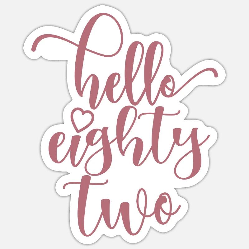 Sticker størrelse S (10 x 10 cm) - 