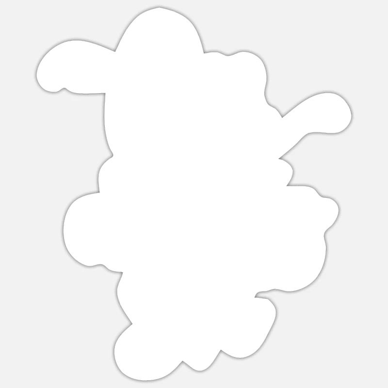 Bonjour Eighty Six Mignon 86 ans Anniversaire Sticker taille S (10 x 10 cm)