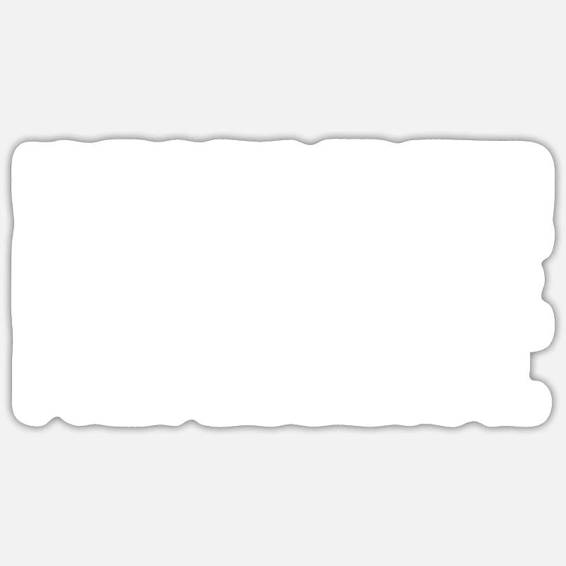 Caractéristique non documentée Développeur - Sticker taille S (10 x 10 cm) - blanc mat