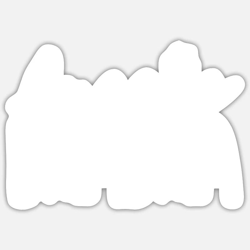 Aussie Mama - auggie Sticker taille S (10 x 10 cm)