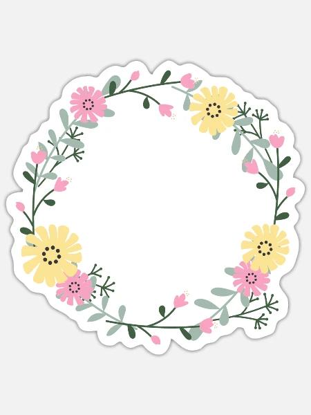 Veganer Mädchen Gemüse Liebhaber Frauen - Sticker Größe S (10 x 10 cm) - Mattweiß