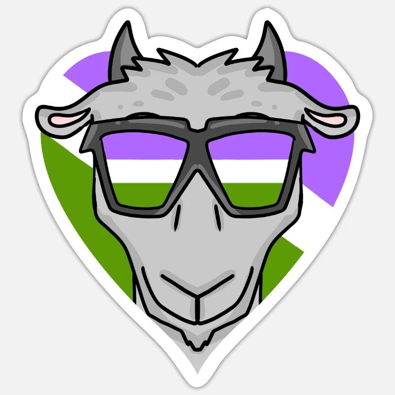 Sticker taille S (10 x 10 cm) - 