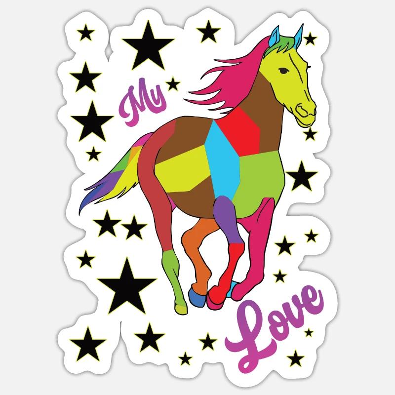 Sticker Größe S (10 x 10 cm) - 