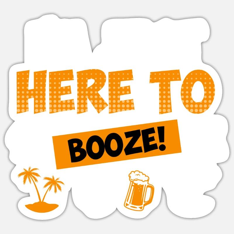 I'm just drinking beer drinkers here for drinking Sticker size S (10 x 10 cm)