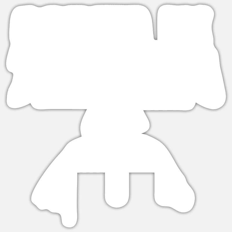 Programmer Coder Software Developer - Sticker size S (10 x 10 cm) - white matte