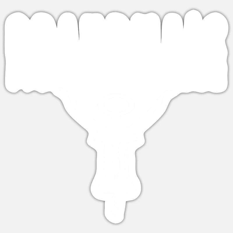 Sticker Größe S (10 x 10 cm) - 