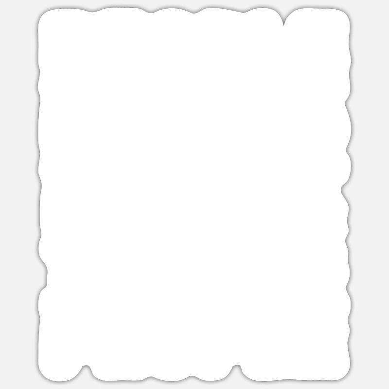 Frisbee - Sticker taille S (10 x 10 cm) - blanc mat