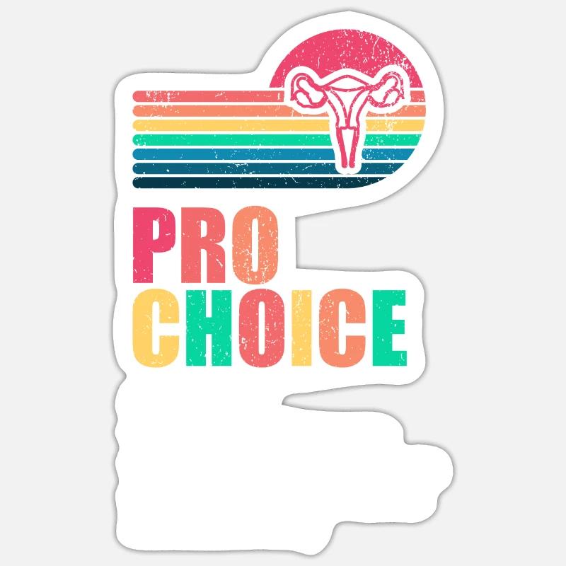 Définition du choix Pro - Sticker taille S (10 x 10 cm) - blanc mat