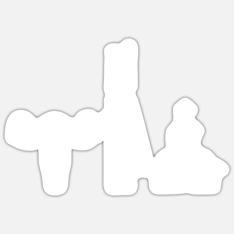 Sticker taille S (10 x 10 cm) - 