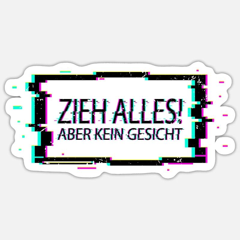 Sticker Größe S (10 x 10 cm) - 