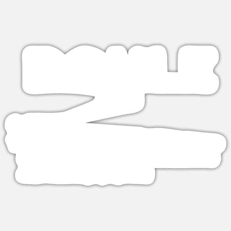 Sticker størrelse S (10 x 10 cm) -