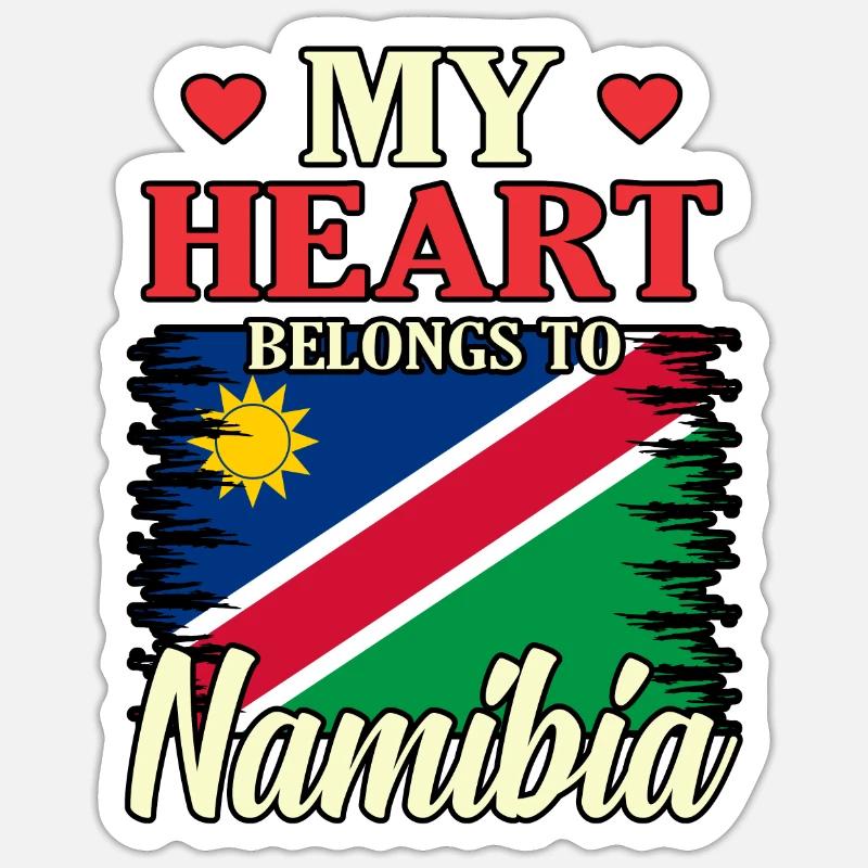 Namibia Sticker Größe S (10 x 10 cm)