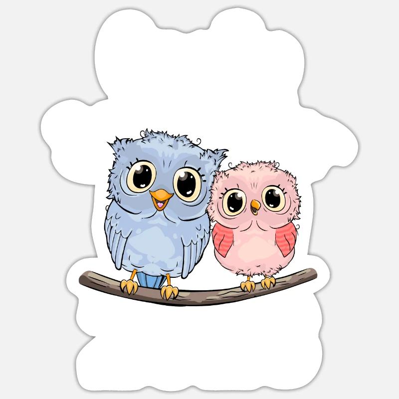 Mädchen Kinder Große Schwester 2023 Eulen Eule Sticker Größe S (10 x 10 cm)