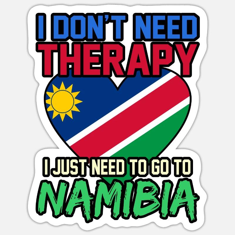 Namibia Sticker Größe S (10 x 10 cm)