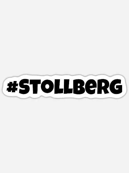 Stollberg meine Heimat - Sticker Größe S (10 x 10 cm) - Mattweiß