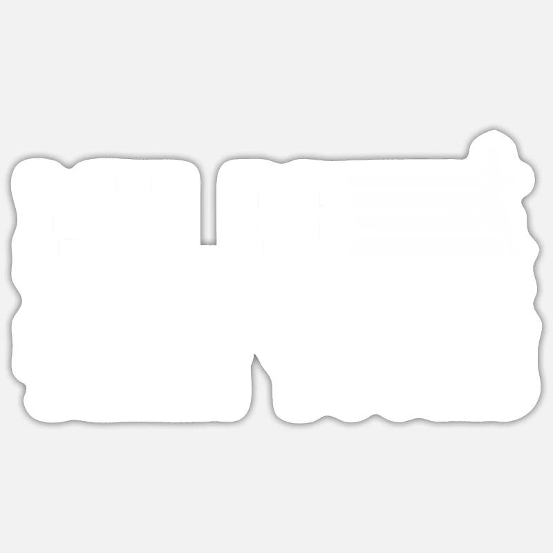 Marathon Runner Marathon Training Jogging Running - Sticker size S (10 x 10 cm) - white matte