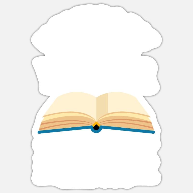 Author Author Funny Author Gift - Sticker size S (10 x 10 cm) - white matte