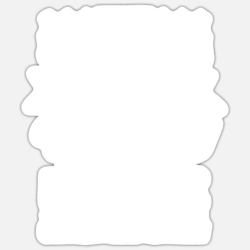 Lehrer Lehrerin Klassenlehrer Ich Bin Stolzer - Sticker Größe S (10 x 10 cm) - Mattweiß