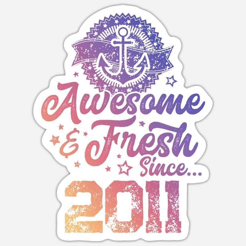 Sticker Größe S (10 x 10 cm) - 