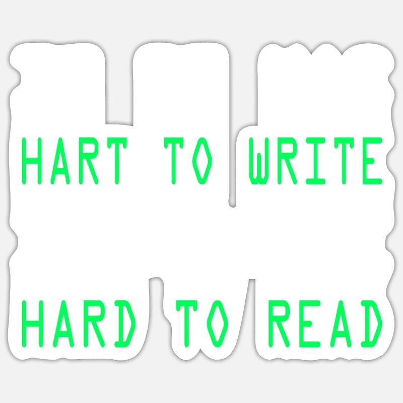 Travail informatique Geek Programmation Codage Sticker taille S (10 x 10 cm)