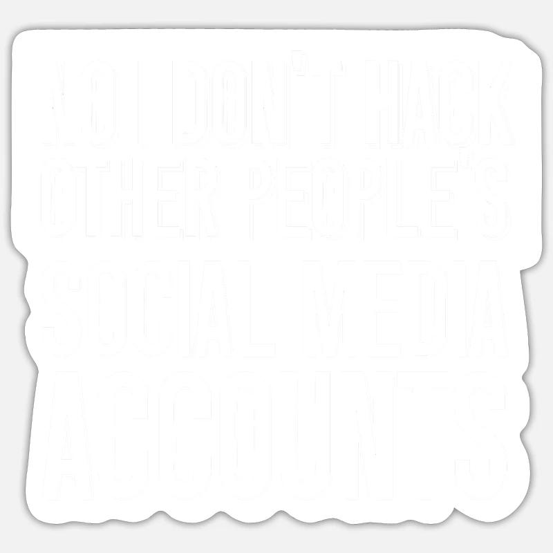 Programmierer Coder Software Entwickler Sticker Größe S (10 x 10 cm)