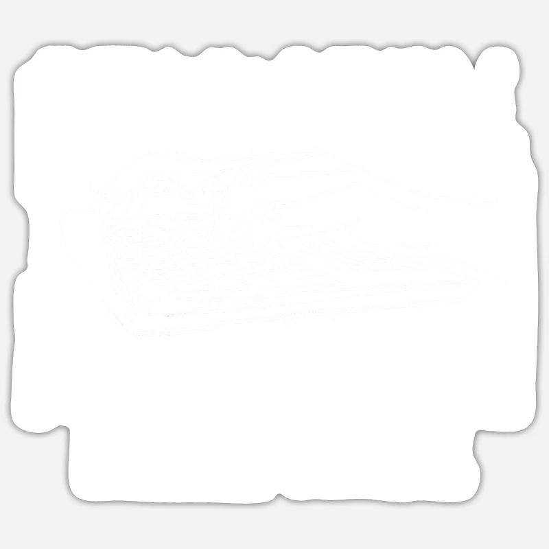 Programmer Coder Software Developer - Sticker size S (10 x 10 cm) - white matte