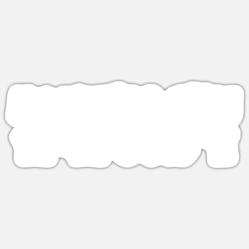 Coordonnées Aue Erzgebirge - Sticker taille S (10 x 10 cm) - blanc mat