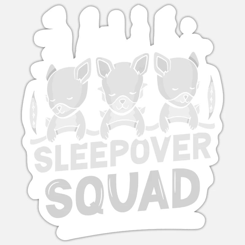 Nuitée Sticker taille S (10 x 10 cm)