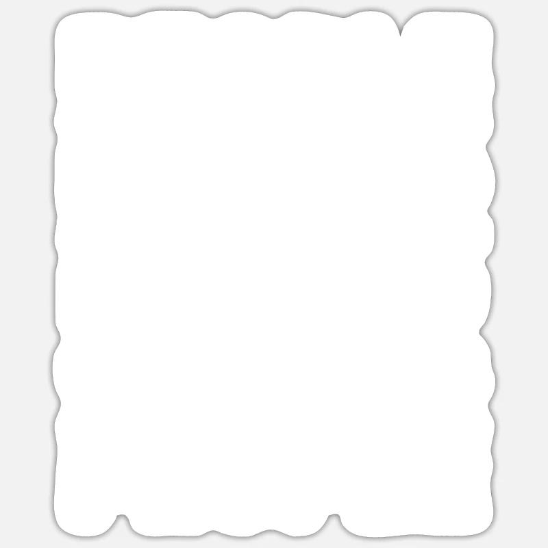 Frisbee Golf - Sticker size S (10 x 10 cm) - white matte
