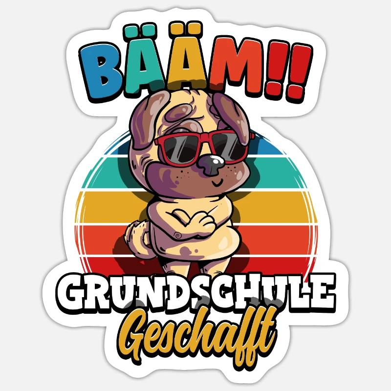 Sticker Größe S (10 x 10 cm) - 