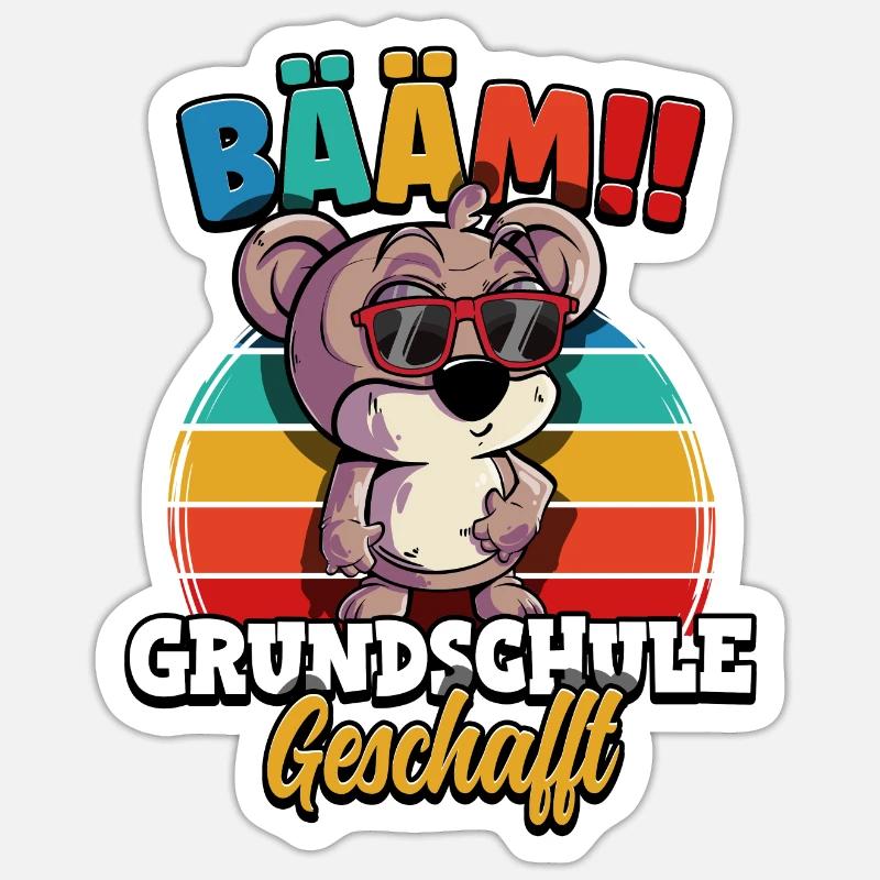 Sticker Größe S (10 x 10 cm) - 