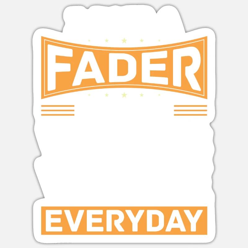 Tontechniker Sound Audio Engineer - Sticker Größe S (10 x 10 cm) - Mattweiß