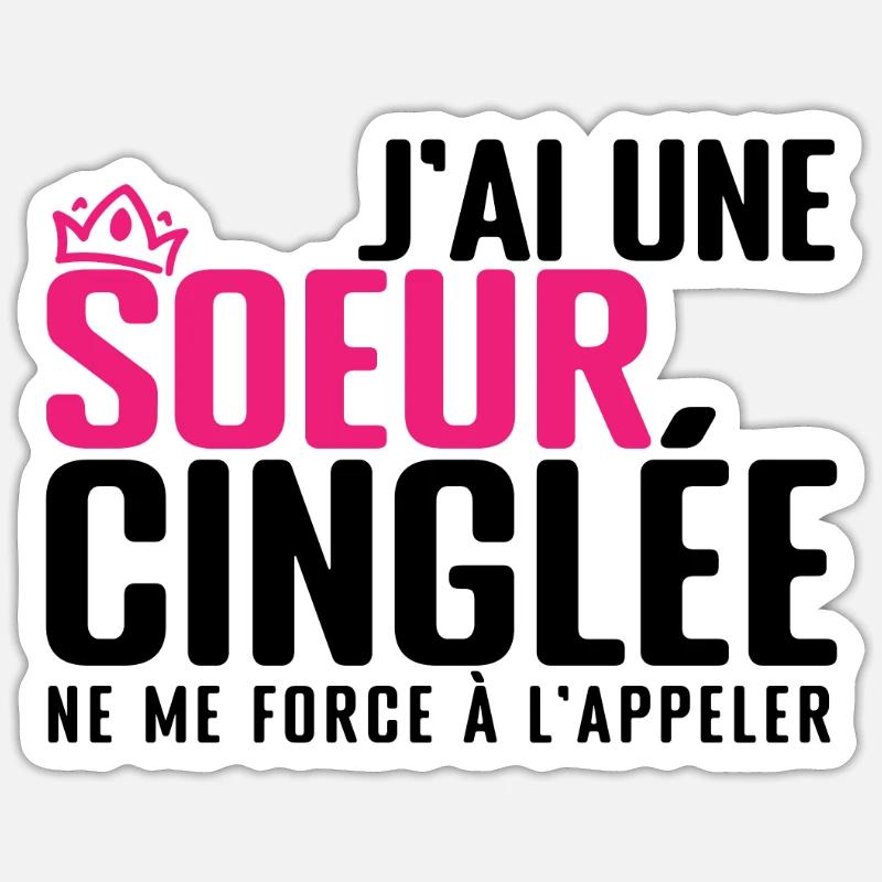 Sticker taille S (10 x 10 cm) - 