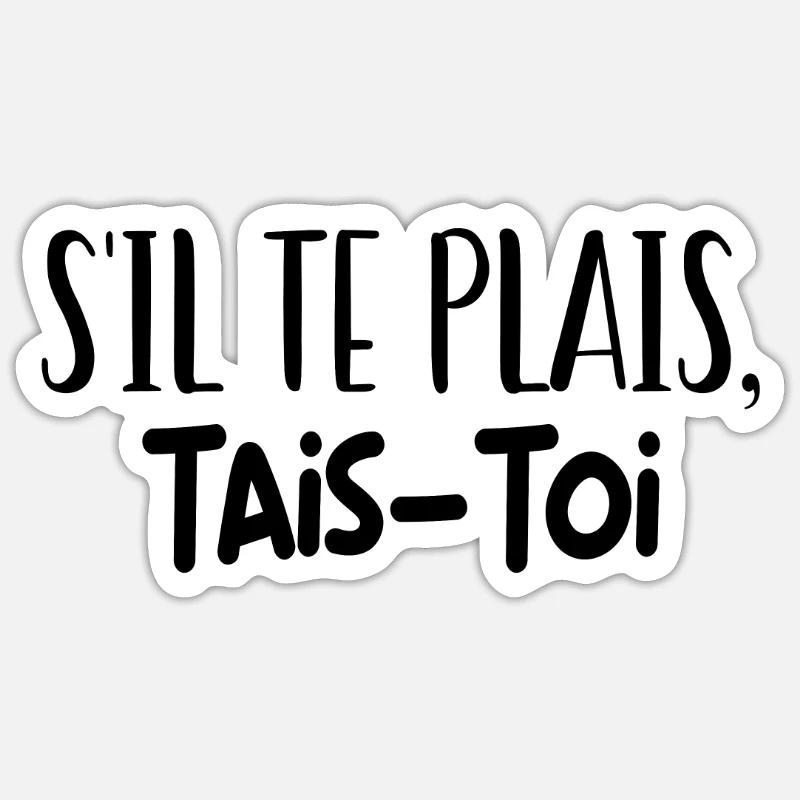 Sticker taille S (10 x 10 cm) - 
