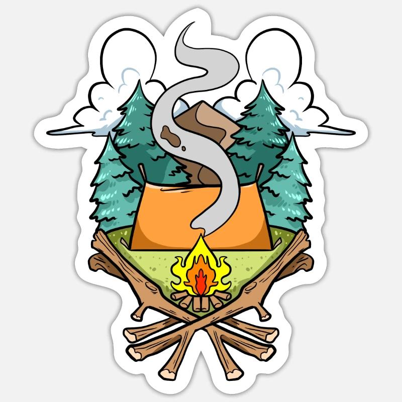 Sticker taille S (10 x 10 cm) - 