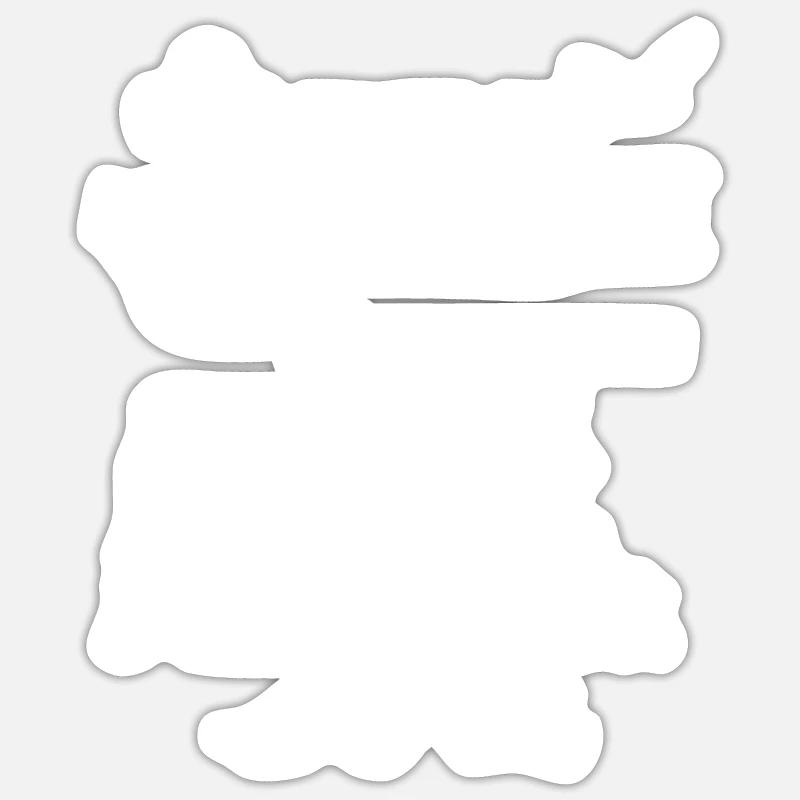 Ich will Meer Ostsee Spruch mit Anker und Möwe - Sticker Größe S (10 x 10 cm) - Mattweiß