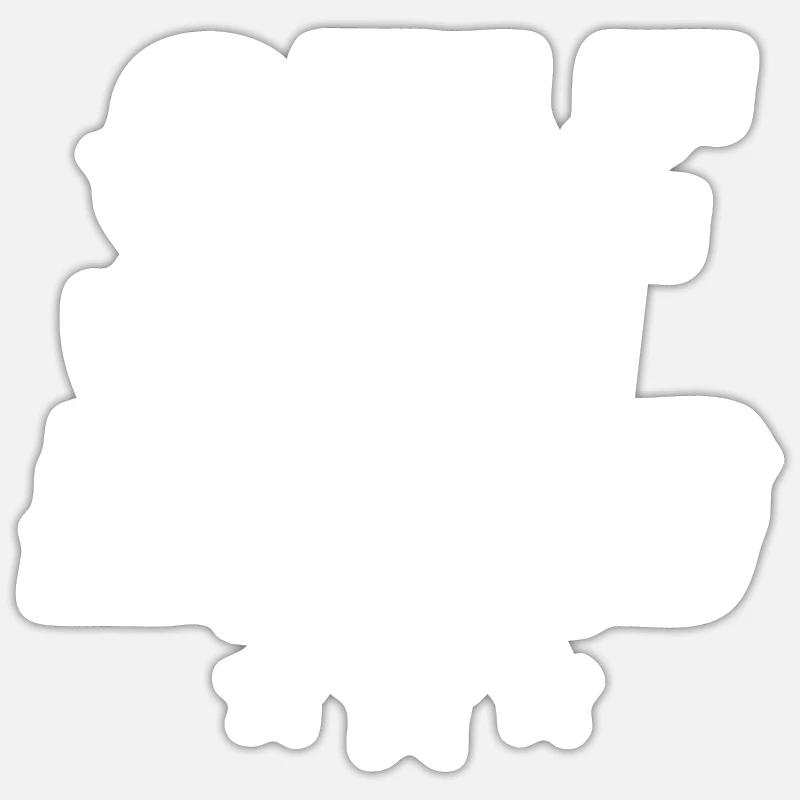 Freelance freelance - Sticker taille S (10 x 10 cm) - blanc mat