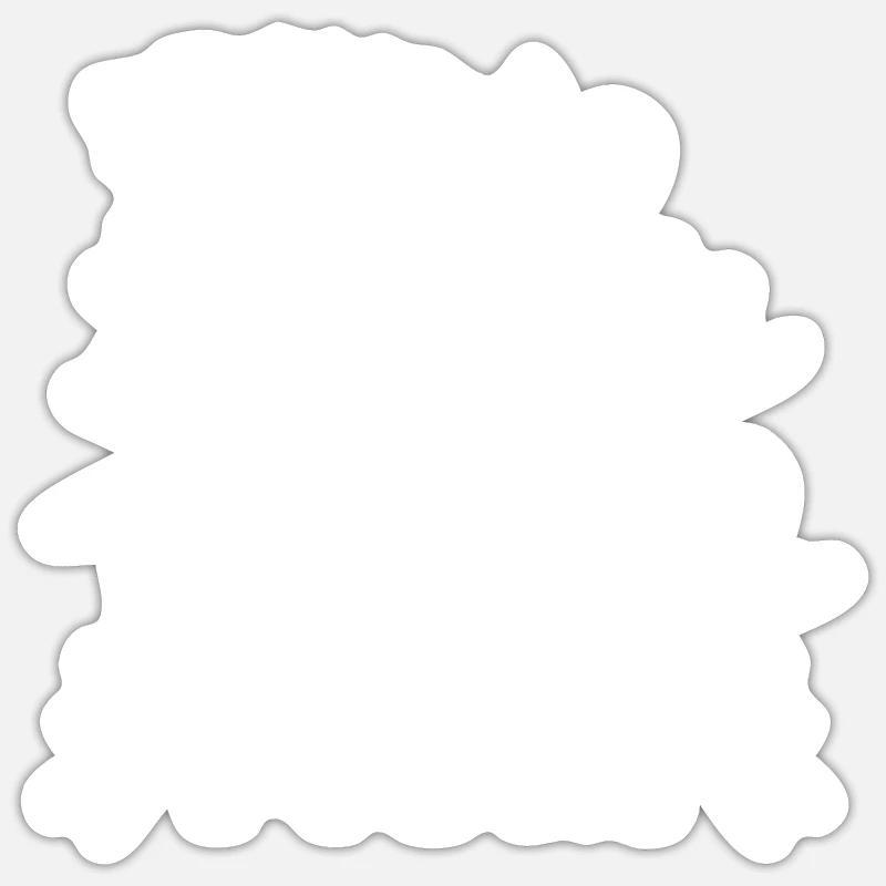 Stolze Selbständige Mutter Selbstständig - Sticker Größe S (10 x 10 cm) - Mattweiß