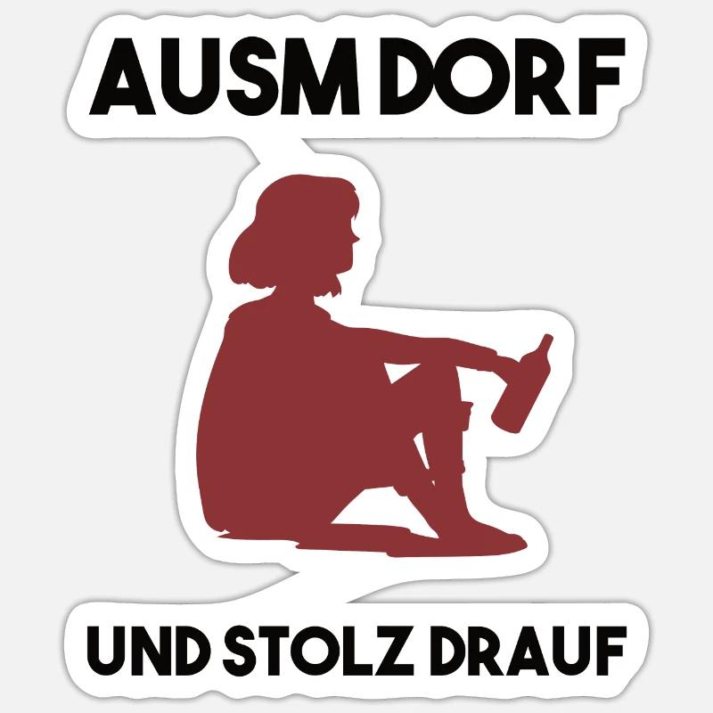 Sticker Größe S (10 x 10 cm) - 